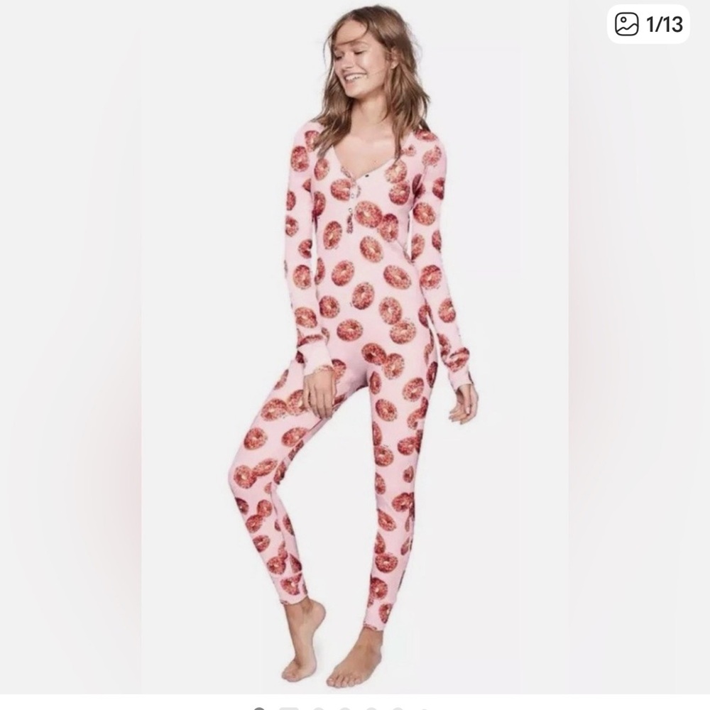 Victoria's Secret Pink Sprinkle Donut Onesie